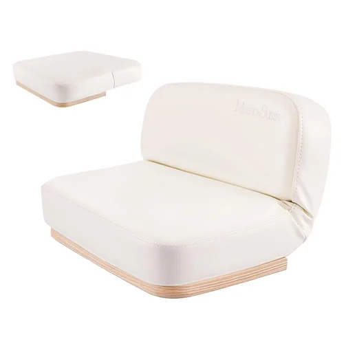 Miniatura 9 de MelodySusie Reposabrazos plegable para uñas tecnológicas de uñas, cojín de manicura ajustable de 5 niveles, almohada grande de piel sintética