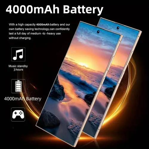 Miniatura 4 de Teléfono celular ultra desbloqueado, bolígrafo integrado, teléfono S22Ultra, batería de teléfono inteligente 4000mAh 6.8 "pantalla HD, Android 12.0
