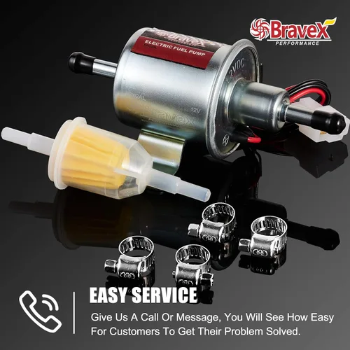 Miniatura 6 de Kit de bomba de combustible eléctrica universal HEP-02A,12V, baja presión