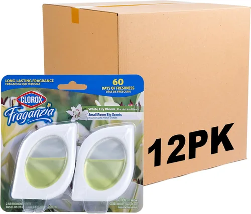 Miniatura 14 de Clorox Fraganzia - Ambientador para habitaciones pequeñas, manzana y canela, despegar y colocar, sin enchufe, sin batería, para armarios