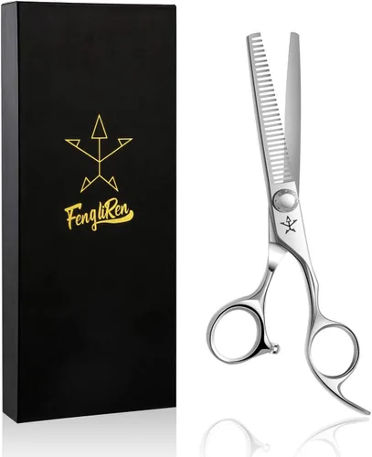 Miniatura 13 de Tijeras de corte de pelo de peluquero extremadamente afiladas profesionales de alta gama Tijeras de peluquería para cabello 6 pulgadas tijeras