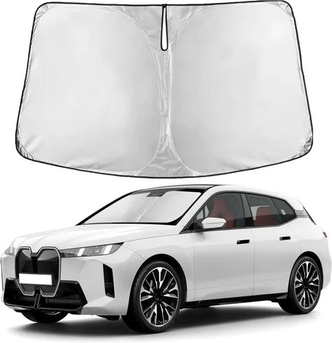 Miniatura 118 de Econour Parasol para parabrisas compatible con Honda Civic 2016-2021, protector de parasol plegable para ventana, bloquea los rayos UV y mantiene tu
