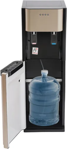Dispensador de agua de carga inferior de enfriamiento rápido y calefacción de 620 W, enfriador de agua de acero inoxidable de 5 galones con modo de