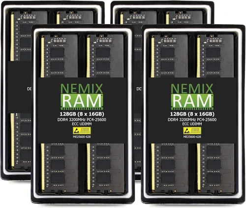 Miniatura 8 de NEMIX RAM 16 GB (1 x 16 GB) DDR4 3200 MHz PC4-25600 2Rx8 1.2V CL22 288-PIN ECC sin búfer UDIMM