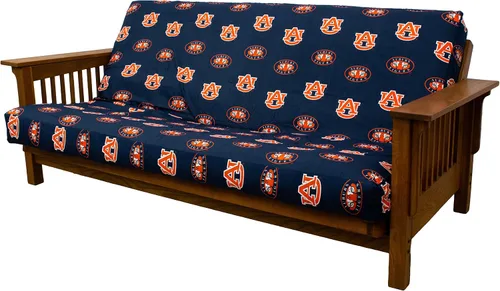 Miniatura 2 de College Covers Everything Comfy Auburn Tigers - Funda para futón, tamaño matrimonial (54 x 76 x 6 pulgadas), se adapta a tapetes de 6 y 8 pulgadas