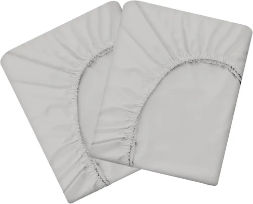 Miniatura 15 de HBHLFZ Sábana Bajera Ajustable King Solamente, Sábana Bajera Suave y Transpirable - 78"x80" Sábana Bajera Ajustable King Size con Bolsillos Blanco