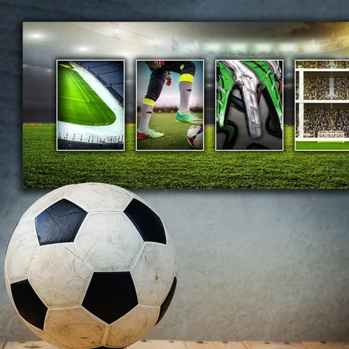 Miniatura 3 de Personal-Prints SOCCER - Lámina de Arte con Nombre Personalizado Regalo Personalizado para el Jugador de Fútbol, Equipo o Entrenador Arte