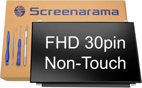 SCREENARAMA Nueva pantalla de repuesto para B156HTN03.8 | Pantalla LED LCD mate FHD 1920x1080 con herramientas