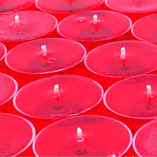 Miniatura 3 de Paquete de 24 velas de té de gel perfumadas a base de aceite mineral perfumado de menta, hasta 8 horas cada una, vertidas a mano por The Gel Candle