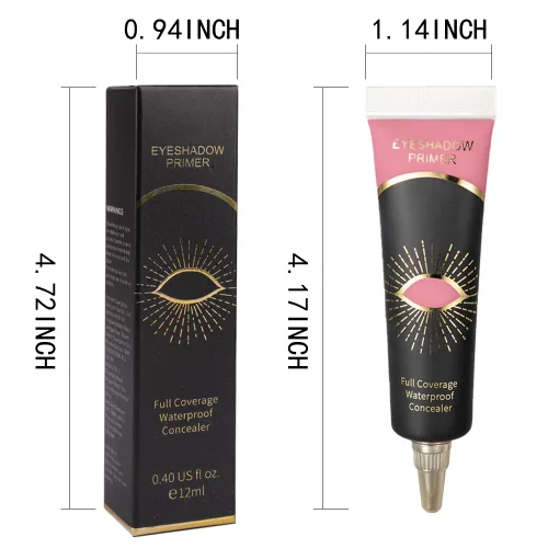 Miniatura 6 de 12ML Rosa sombra de ojos imprimación, base crema para corrector y delineador de ojos (04)