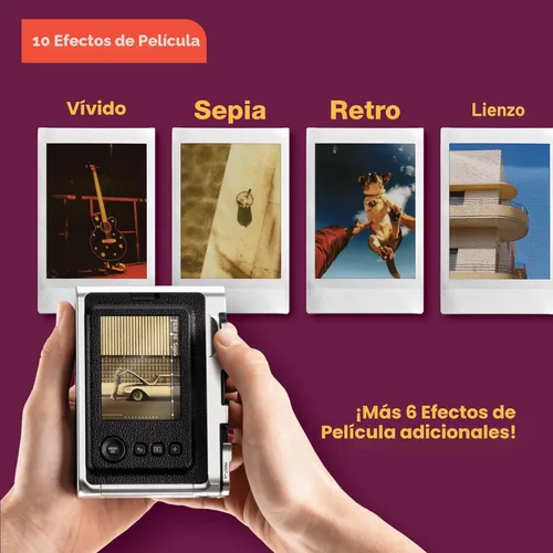 Miniatura 3 de Cámara instantánea Fujifilm Instax Mini EVO - Marrón