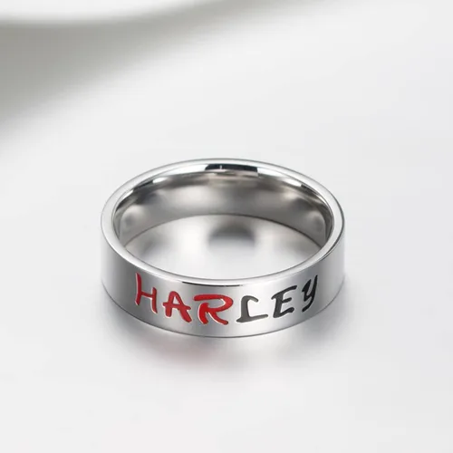 Miniatura 2 de BICMTE joker ringsNew Joker Lover Couple Stainless Steel Wedding RingsJewelry The Joker His and Hers RingAnniversary