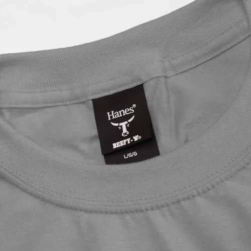 Miniatura 5 de Hanes mens Beefy-T Long-Sleeve T Shirt 2 Pack