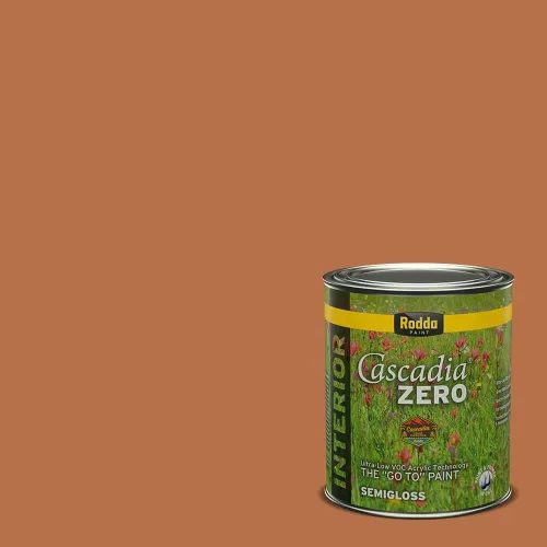 Miniatura 114 de Rodda Paint CASCADIA ZERO - Pintura plana e imprimación para interiores en uno, cuarto de galón, crema de ballet