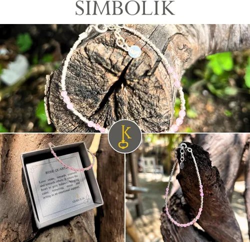 Miniatura 6 de Pulsera energética hecha a mano con cuentas de plata de ley 925 con piedras preciosas - Empoderando la joyería de las mujeres