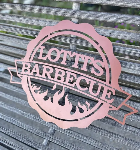 Miniatura 6 de FranJohnsohHouse - Letrero de metal personalizado con nombre de parrilla de barbacoa, decoración del hogar, decoración del hogar, barbacoa, jardín