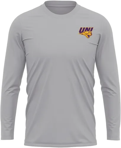 Miniatura 117 de Camisa deportiva de manga larga oficial de la NCAA Collegiate para hombre, con logotipo en el pecho izquierdo, colección Athletic Heather