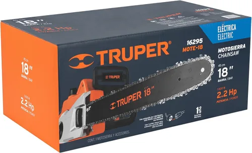 Miniatura 3 de TRUPER Motosierra eléctrica MOTE-18 18" 1,600 W