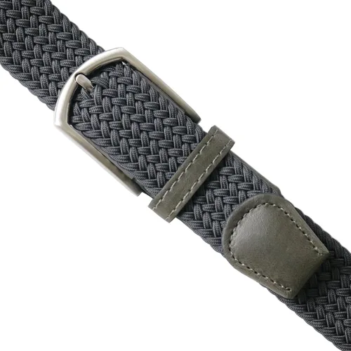 Miniatura 2 de Weifert - Cinturones elásticos trenzados para hombre de 1.3pulgadas de ancho
