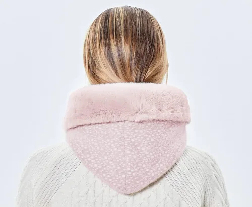 Miniatura 28 de Gorros de invierno para mujer, pasamontañas, bufanda, para clima frío, conjunto para mujer, gorro con capucha