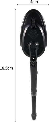 Miniatura 7 de Shkalacar Limpiaparabrisas para casco de motocicleta, 2 W, impermeable, USB, para casco de motocicleta, mini limpiaparabrisas eléctrico