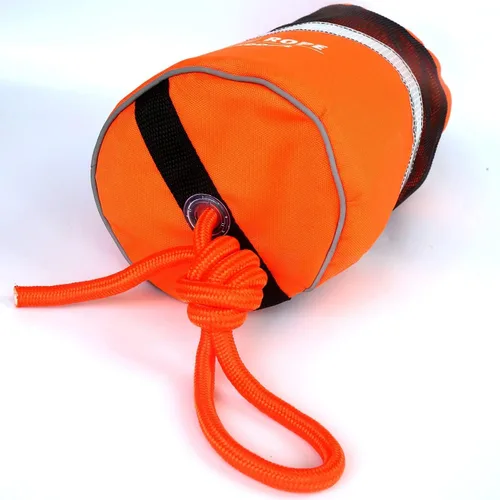 Miniatura 5 de BNY - Bolsa de tiro para rescate acuático con cuerda flotante reflectante de 98 pies, línea de lanzamiento flotante para kayak, navegación en aguas