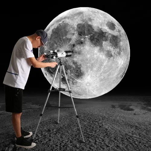 Miniatura 6 de Gskyer Telescopio, 2.756 in Apertura 15.748 in AZ Mount Astronómico Telescopio de refracción para niños principiantes - Telescopio de viaje