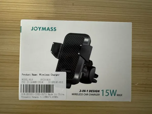 Miniatura 8 de Cargador inalámbrico para automóvil, carga rápida de 15 W, cargador de automóvil con sujeción automática para teléfono celular, soporte