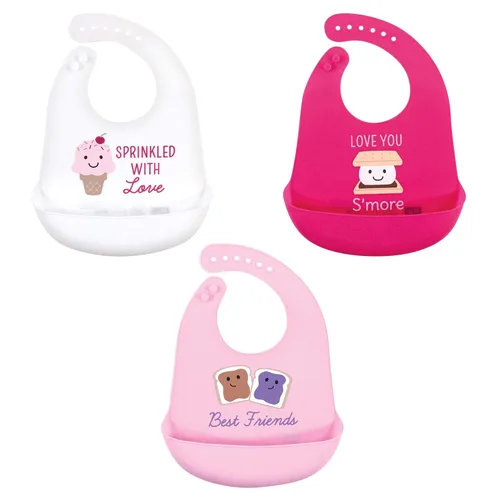 Miniatura 6 de Baberos Hudson Baby de silicona unisex para bebé Mariscos
