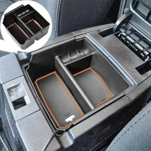 Miniatura 8 de EDBETOS Bandeja organizadora de consola central compatible con Jeep Wrangler JK/JKU 2011-2018 Rubicon Sport Sahara Accesorios Reposabrazos Guantera