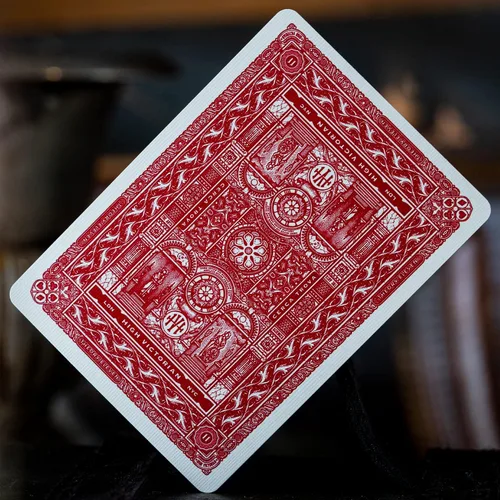 Miniatura 6 de High Victorian - Baraja de cartas rojas