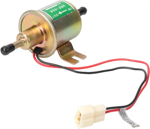 Miniatura 2 de Bomba de combustible eléctrica 12v universal - Bomba de combustible en línea de baja presión 2.5-4 PSI para cortacésped carburador motor diesel