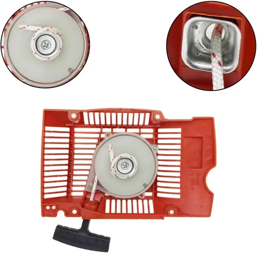 Miniatura 7 de Arrancador de retroceso compatible con motosierras Husqvarna 61 266 268 272 268XP 272XP