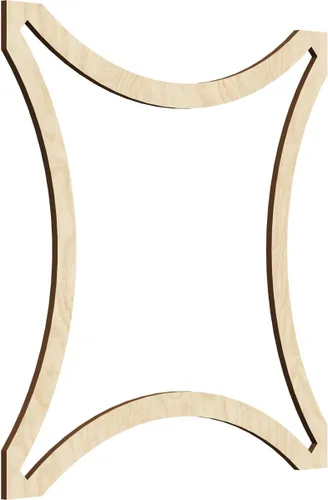 Miniatura 12 de Lilley Paneles decorativos de pared de madera con calado, extra pequeños, 7 3/8 pulgadas de ancho x 7 3/8 pulgadas de alto x 1/4 pulgadas de alto