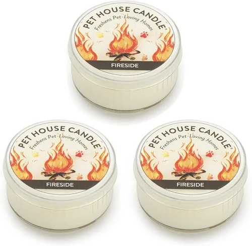 Miniatura 9 de Pet House - Mini velas para olor de mascotas, a base de plantas, velas perfumadas aptas para perros y gatos, té verde lavanda, paquete de 3