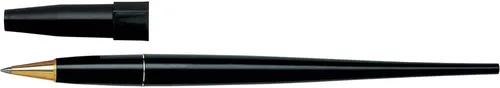 Pluma Estilográfica Platino Bolígrafo Escritorio Negro DB-500S#1