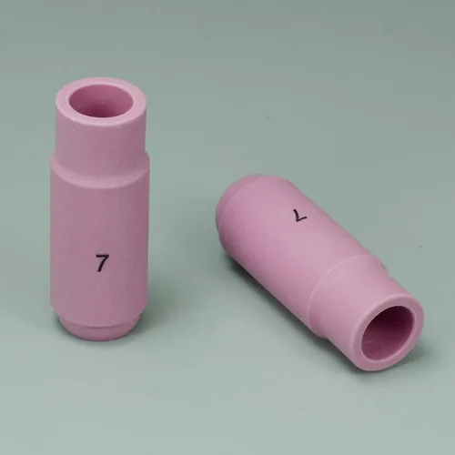 Miniatura 3 de RIVERWELD TIG - Boquillas de alúmina de cerámica 10N47 7 # 7/16 "0.433 in Orificio para QQ300 PTA DB SR WP 17 18 26 TIG Antorcha de soldadura