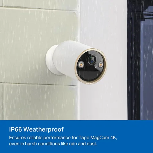 Miniatura 8 de Tapo MagCam - Cámara de seguridad inalámbrica 4K para exteriores, batería de hasta 200 días, montaje magnético, detección de personas/vehículos