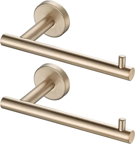 Miniatura 20 de JQK Soporte para Papel Higiénico, 5 Pulgadas Acero Inoxidable 304 Grosor 0.8mm Dispensador de Papel Higiénico para Baño, Sostiene Mega Rollos