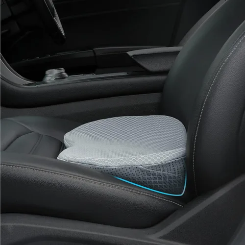 Miniatura 8 de Cojín de asiento de automóvil, almohadilla de asiento de espuma viscoelástica para ciática y alivio del dolor de espalda baja, cojín de asiento