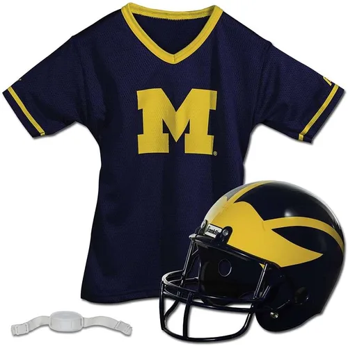 Miniatura 15 de Franklin Sports NCAA Kids College Football Helmet + Jersey Sets - NCAA Team Youth Football Helmet + Uniform Costume Set