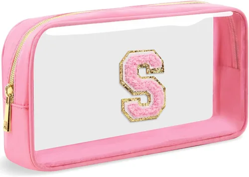 Miniatura 66 de Bolsa de Maquillaje Transparente Pequeña Bolsa de Cosméticos Bolsa de Viaje de Artículos de Aseo Bolsa Transparente con Cremallera Bolso Organizador