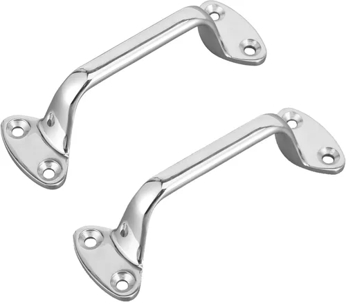 Miniatura 8 de Barra de agarre de 6 pulgadas, barras de ducha de acero inoxidable 316 de grado marino, resistente para baño, barandilla de mano de seguridad