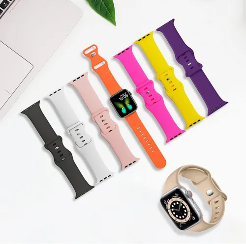 Miniatura 2 de Compatible con correa de reloj de 40 mm, 38 mm, 41 mm, 42 mm, 44 mm, 45 mm, 49 mm para hombres y mujeres, correa de repuesto deportiva transpirable