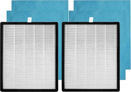 Juego de 2 filtros de repuesto 142C KJ203F para Colzer 142C, Puro XYGEN P500, Moo ka KJ203F, Simpure HP9 purificadores de aire, 2 paquetes H13 Ture