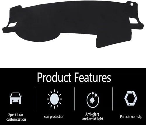 Miniatura 2 de Fundas de tablero para Subaru Outback 2004-2009, fundas de poliéster para salpicadero tipo alfombrilla, cubierta protectora interior de salpicadero