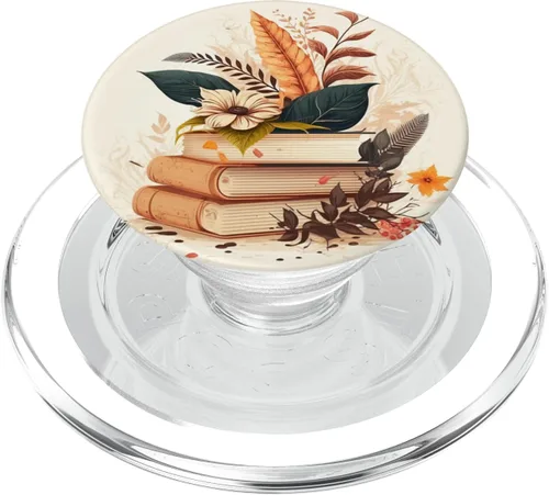 Miniatura 8 de amante de los libros biblioteca de lectura linda lectura PopSockets intercambiable PopGrip