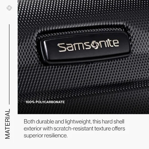 Miniatura 260 de Samsonite Omni PC - Maleta extensible rígida, Negro