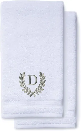 Miniatura 104 de Toallas de mano decorativas y con monograma para baño, cocina, maquillaje Regalo personalizado para boda-nupcial Toalla turca de lujo