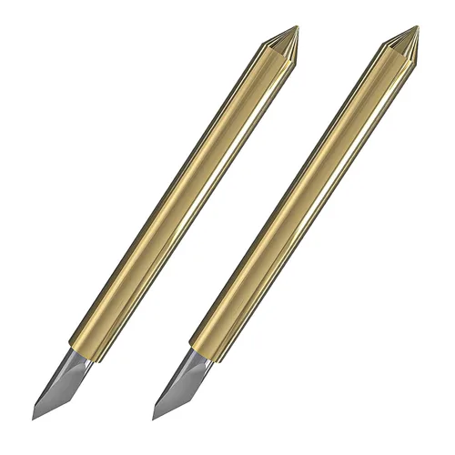 Miniatura 2 de 2 piezas de cuchillas de punta fina premium compatibles con Explore Air 2/Explore 3, cuchillas de corte de repuesto compatibles con Maker/Maker 3